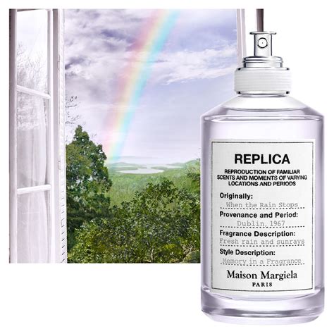 replica perfume after the rain|maison margiela rain scent.